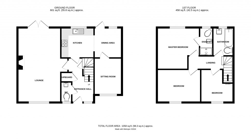 Floorplans For Tarrington, Hereford