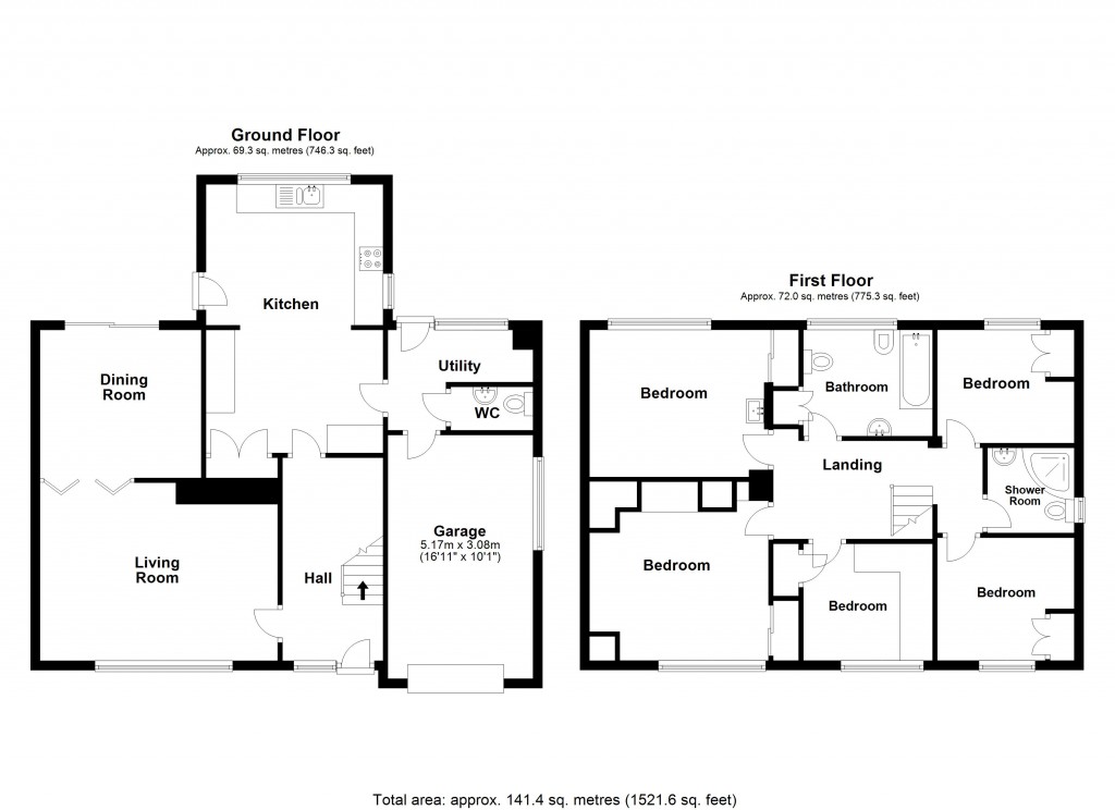 Floorplans For Burghill, Hereford