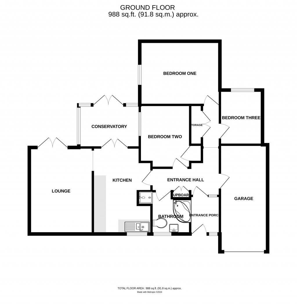 Floorplans For Churchill Meadow, Ledbury, Herefordshire