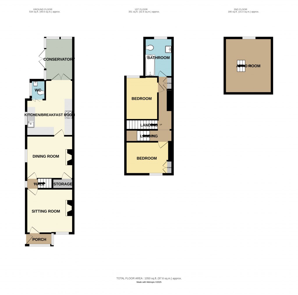 Floorplans For Newbury Park, Ledbury, Herefordshire