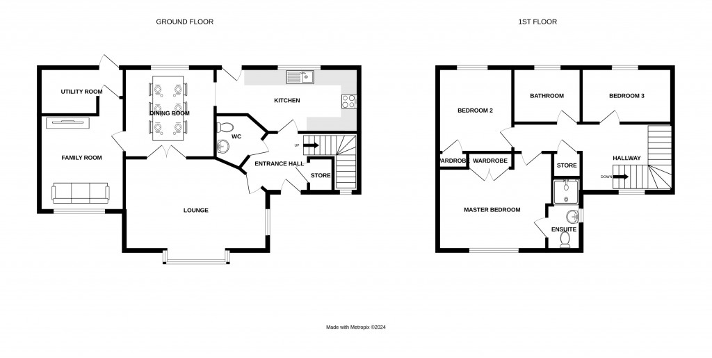 Floorplans For Bartestree, Hereford