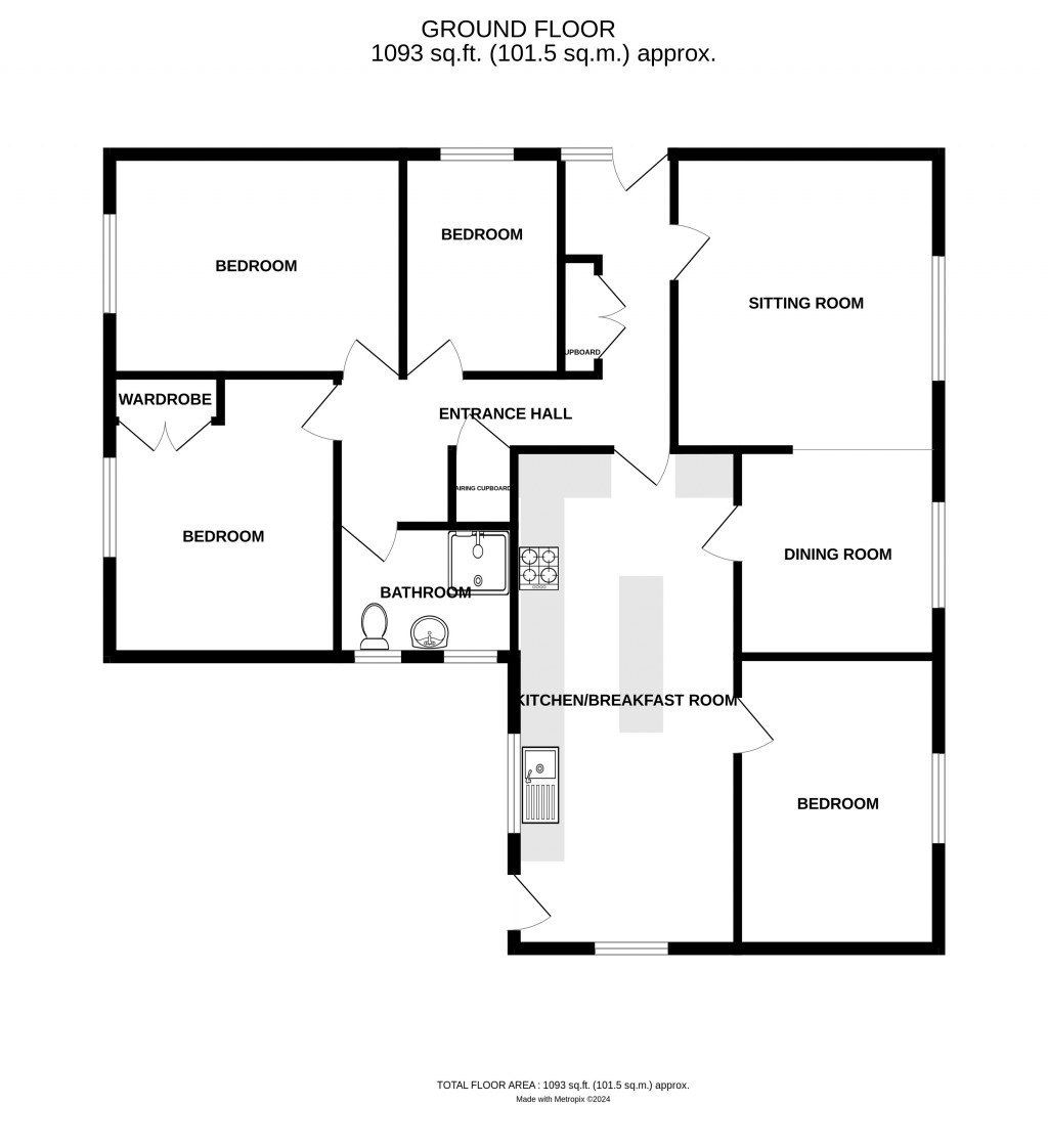 Floorplans For Portfield Street, Hereford