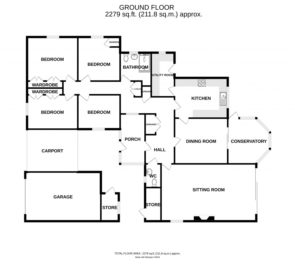 Floorplans For Lugwardine, Hereford