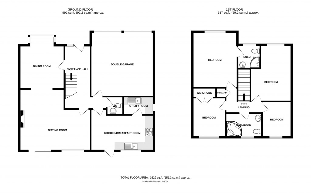 Floorplans For Peterchurch, Hereford