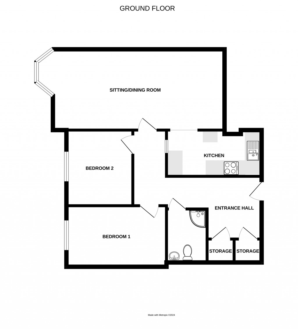 Floorplans For The Homend, Ledbury, Herefordshire