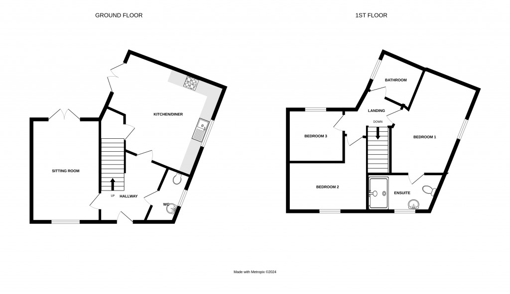 Floorplans For Kingstone, Hereford