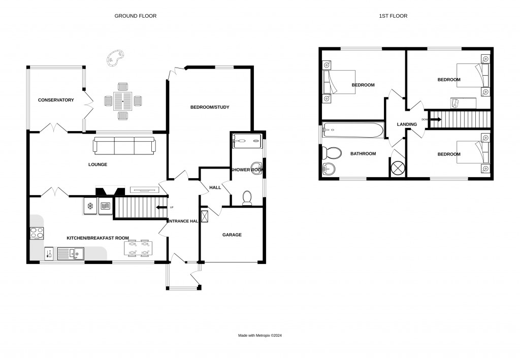 Floorplans For Hampton Park, Hereford