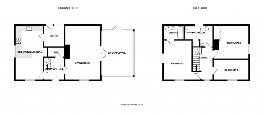 Floorplans For Bodenham, Hereford