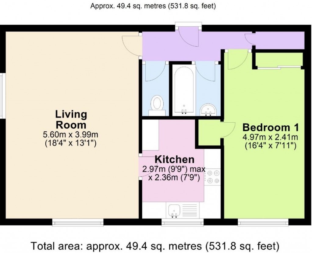 Floorplans For Crest Court, Hereford