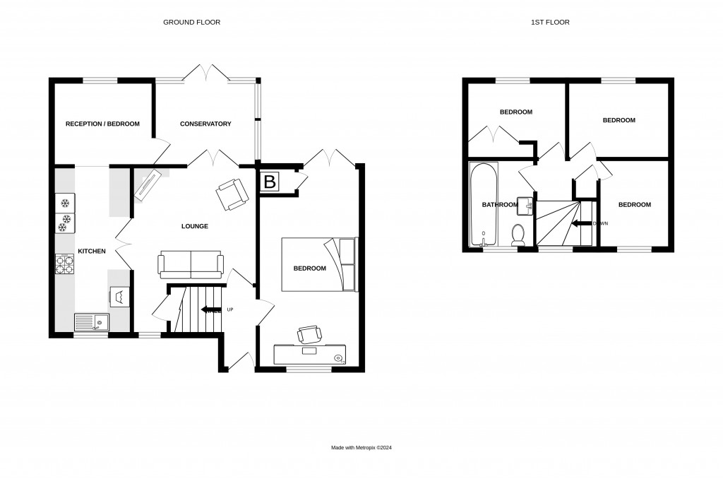 Floorplans For Doncaster Avenue, Hereford