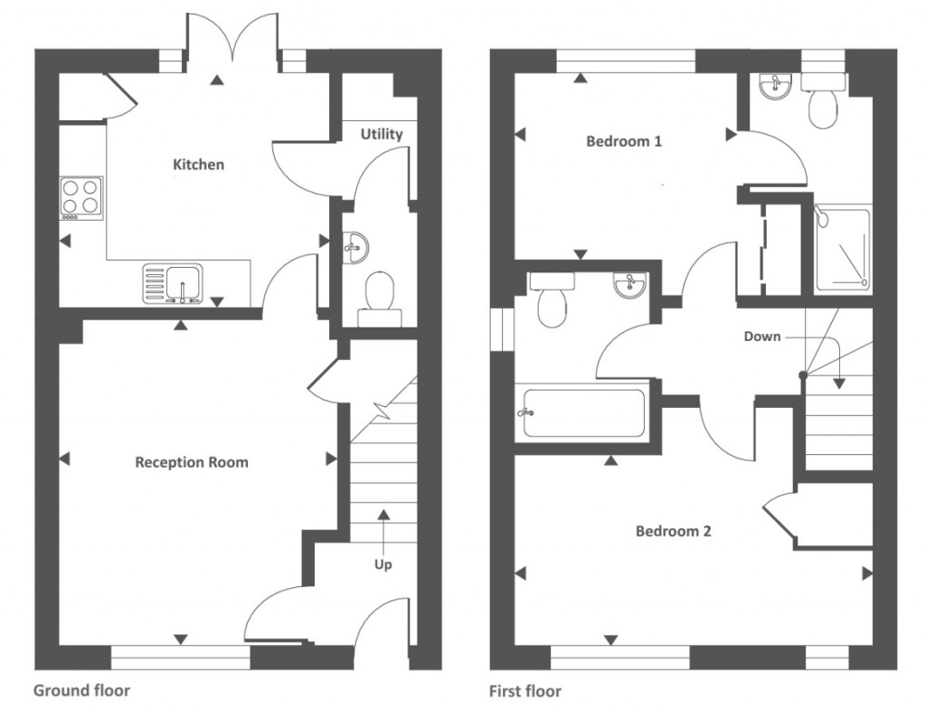 Floorplans For Holmer, Hereford