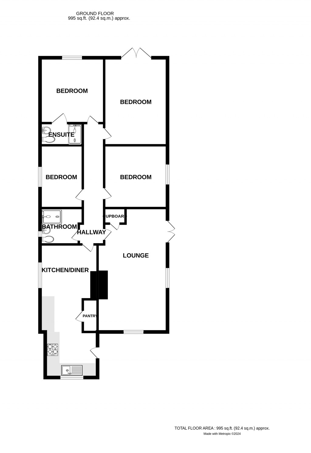 Floorplans For Burghill, Hereford