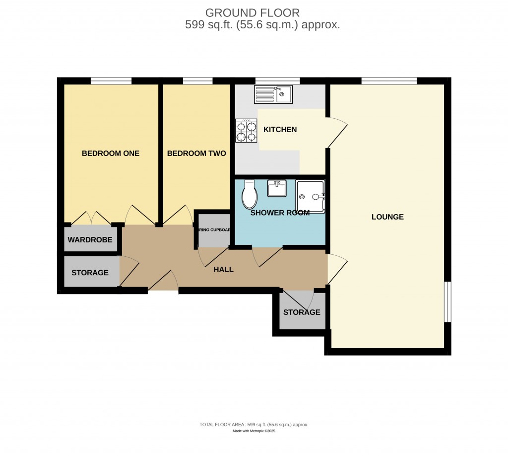 Floorplans For New Street, Ledbury, Herefordshire