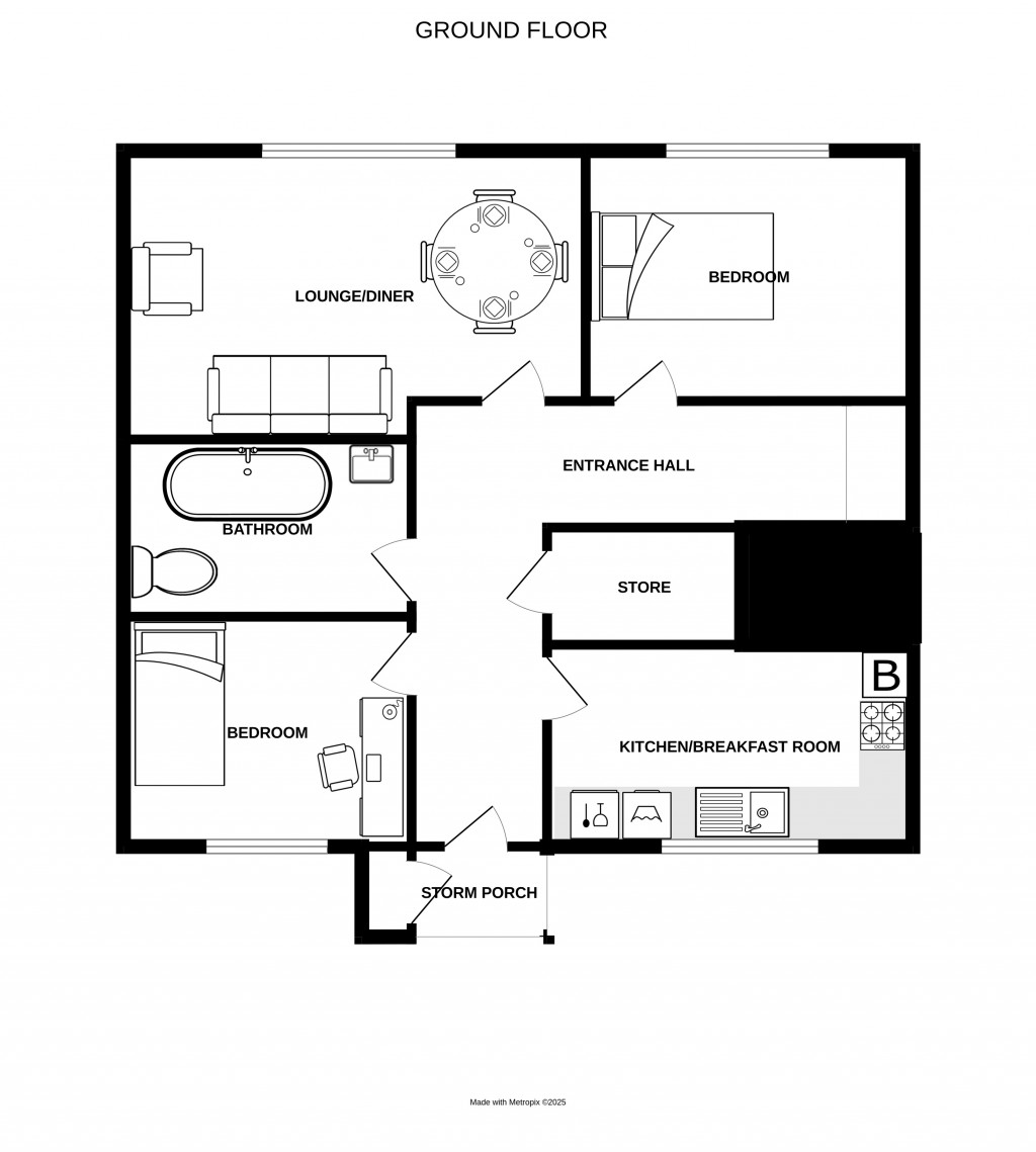 Floorplans For Bodenham Road, Hereford